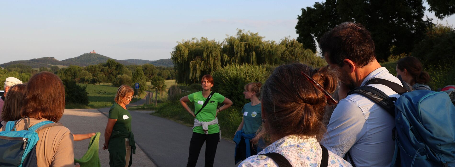 Exkursion am Schlossberg im Anschluss an die 2. PAG-Sitzung
