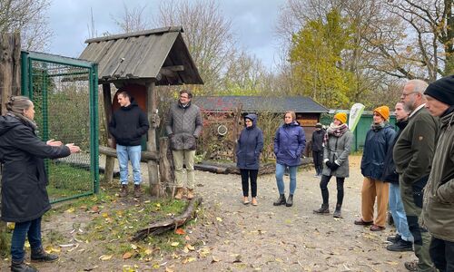 Besichtigung im Wildkatzendorf Hütscheroda